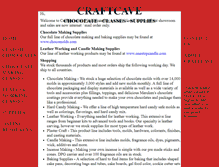 Tablet Screenshot of craftcave.com